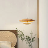 modern-solid-rubber-wood-dome-pendant-lamp-with-integrated-led-lighting