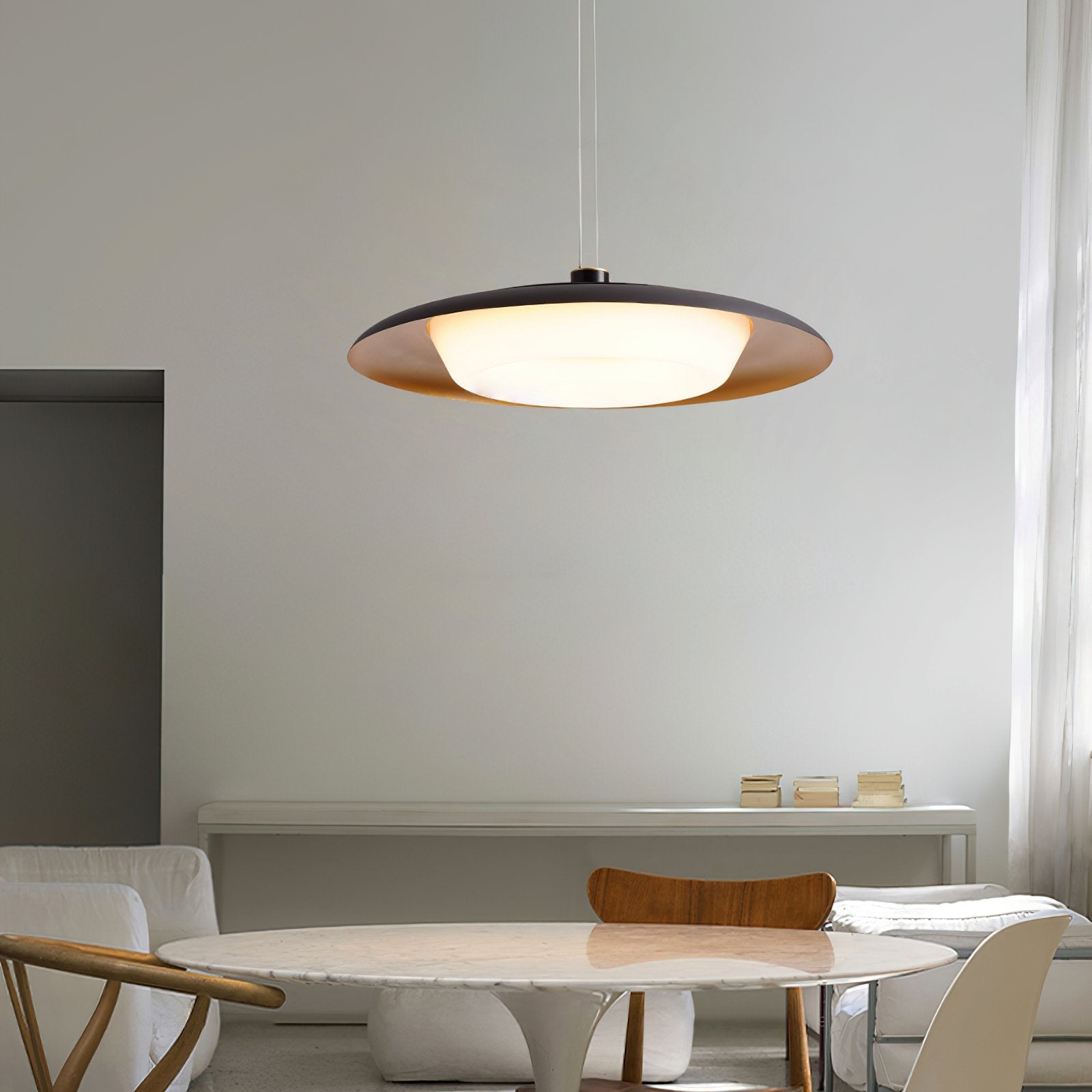 modern-donut-led-pendant-light-with-frosted-acrylic-shade-for-living-room-and-dining-space