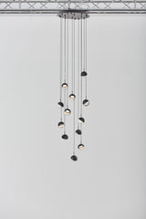 Modern Multi Head Glass Sphere LED Pendant Light for Restaurant and Home Decor