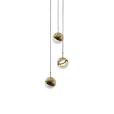 Modern Multi Head Glass Sphere LED Pendant Light for Restaurant and Home Decor