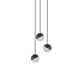 Modern Multi Head Glass Sphere LED Pendant Light for Restaurant and Home Decor