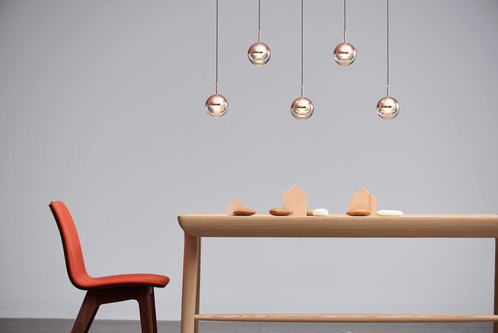 Modern Multi Head Glass Sphere LED Pendant Light for Restaurant and Home Decor
