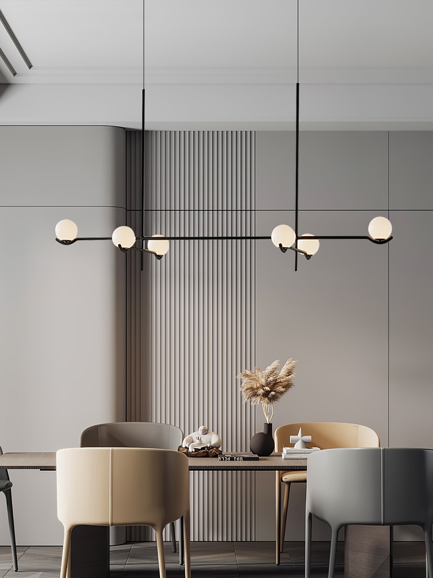 modern-metal-and-glass-globe-pendant-light-for-dining-room-in-gold-and-black-finish