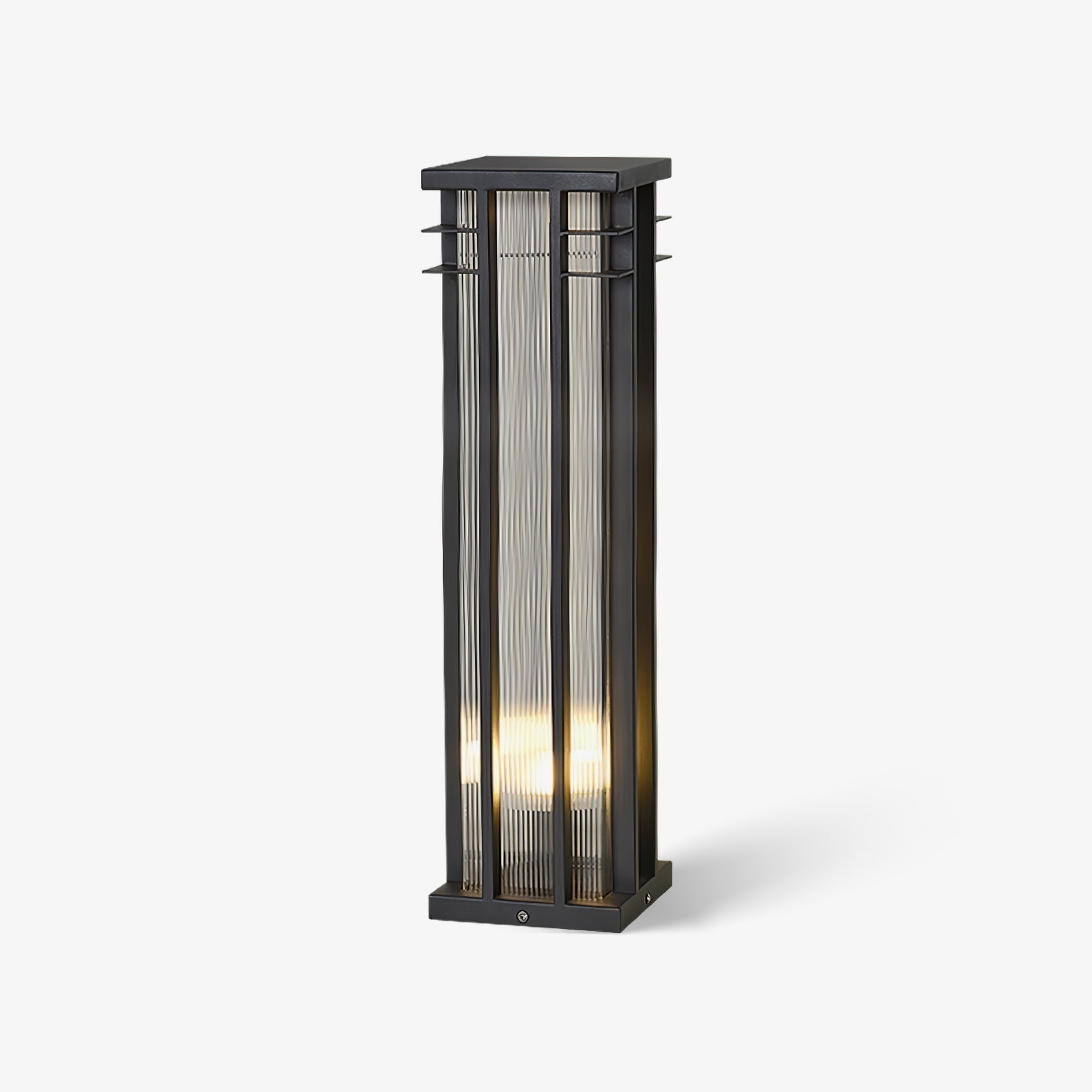 Modern Stainless Steel LED Post Light Waterproof Outdoor Garden Path Column Lamp