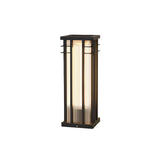 Modern Stainless Steel LED Post Light Waterproof Outdoor Garden Path Column Lamp