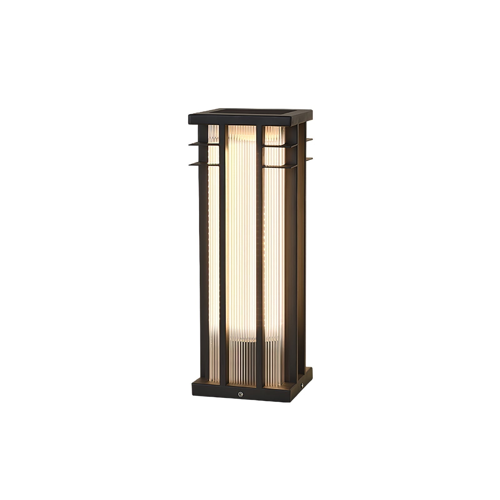 Modern Stainless Steel LED Post Light Waterproof Outdoor Garden Path Column Lamp