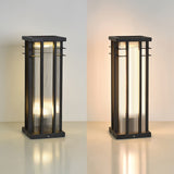 Modern Stainless Steel LED Post Light Waterproof Outdoor Garden Path Column Lamp