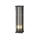 Modern Stainless Steel LED Post Light Waterproof Outdoor Garden Path Column Lamp