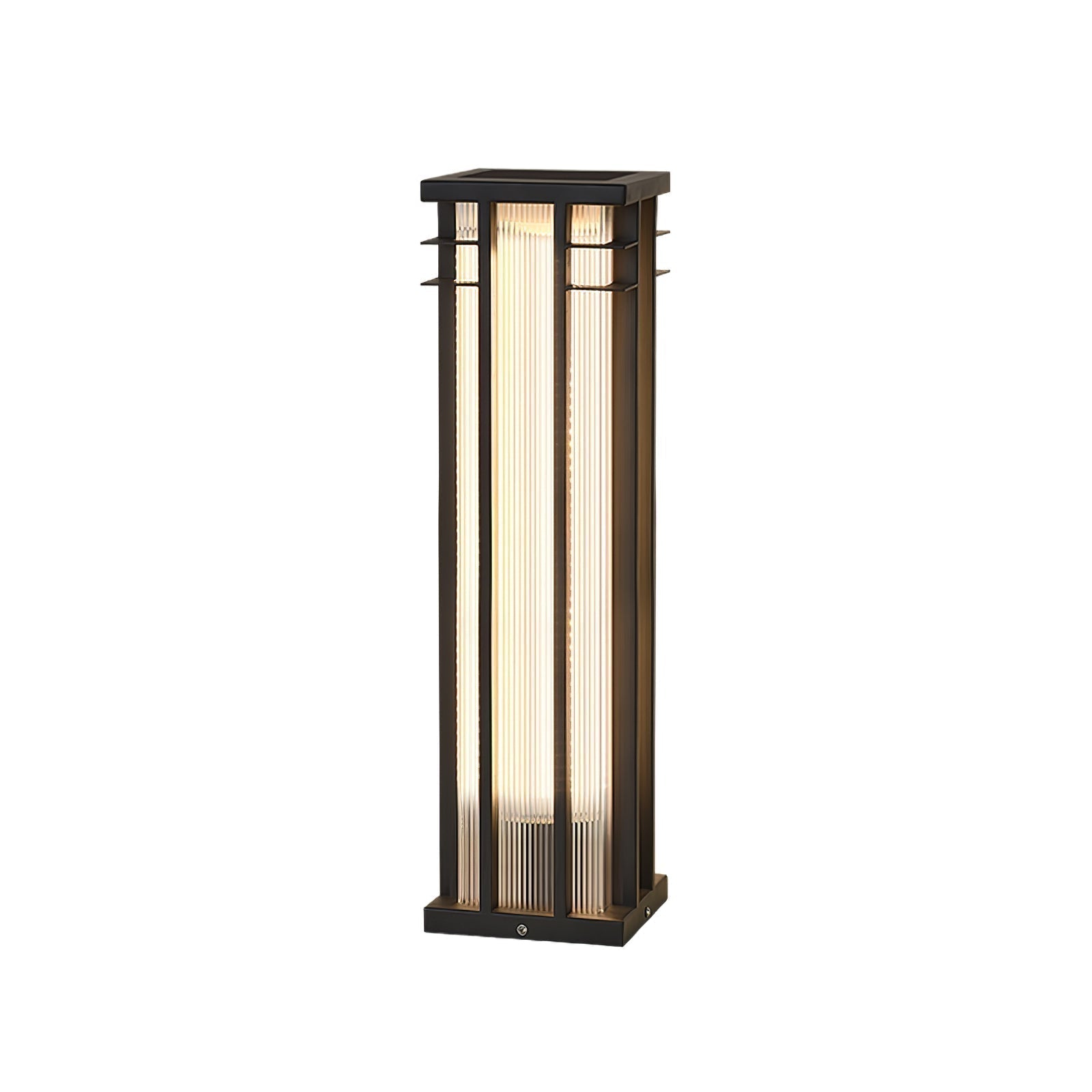 Modern Stainless Steel LED Post Light Waterproof Outdoor Garden Path Column Lamp