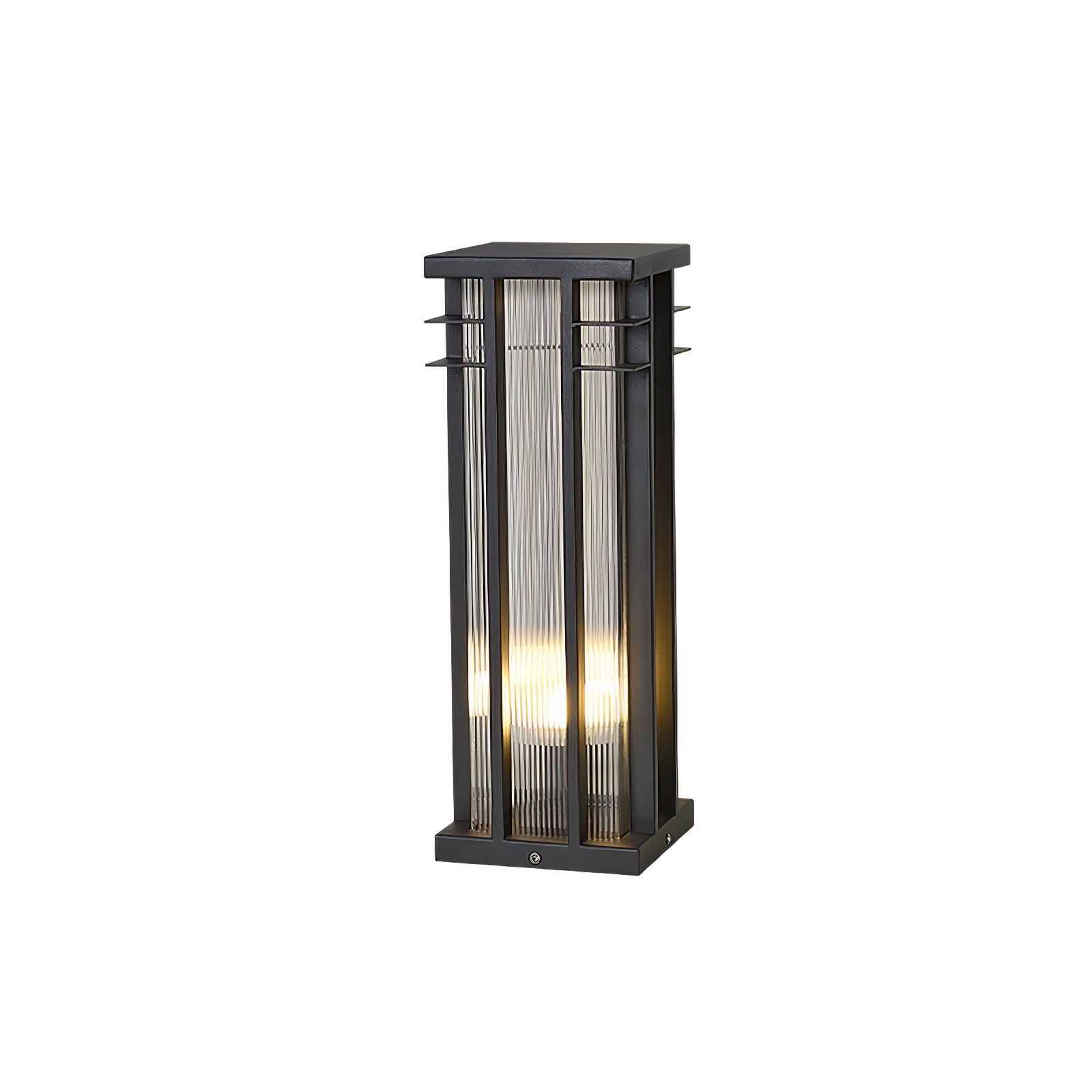 Modern Stainless Steel LED Post Light Waterproof Outdoor Garden Path Column Lamp