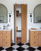 trumpet-style-dover-tail-wall-sconce-with-fabric-shade-for-living-room