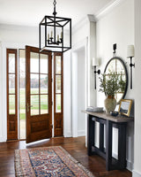 trumpet-style-dover-tail-wall-sconce-with-fabric-shade-for-living-room