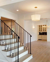 trumpet-style-dover-tail-wall-sconce-with-fabric-shade-for-living-room