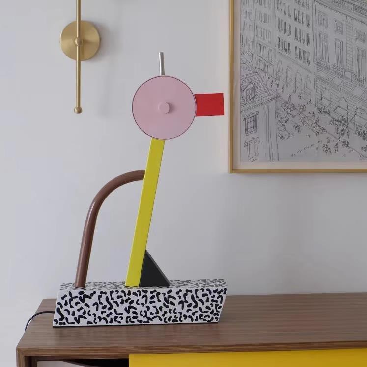 Adjustable LED Desk Lamp with 300 Degree Rotation and Multi Color Modern Metal Design