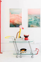 Adjustable LED Desk Lamp with 300 Degree Rotation and Multi Color Modern Metal Design
