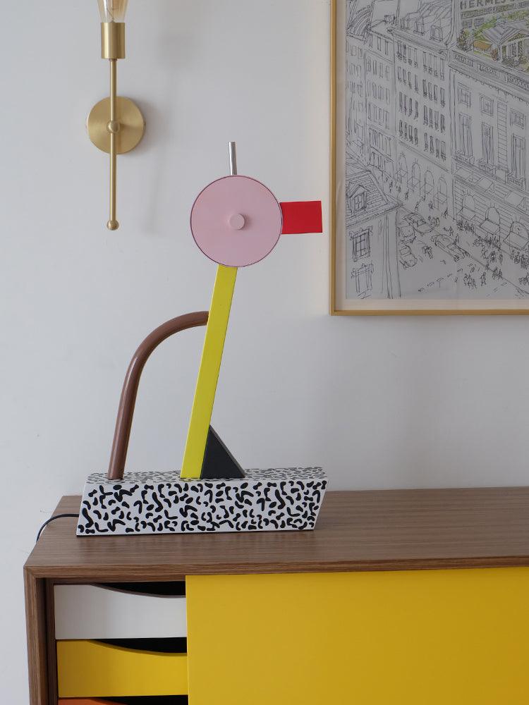 Adjustable LED Desk Lamp with 300 Degree Rotation and Multi Color Modern Metal Design