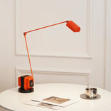 Dynamo Minimalist Adjustable LED Table Lamp Rotating Metal Desk Light for Modern Bedroom Office