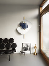 modern-sculptural-led-wall-sconce-blue-and-white-marble-artistic-organic-wall-light