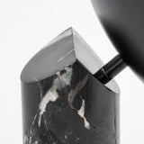 Elegant Modern Marble and Metal Sculptural Table Lamp for Reading