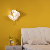 modern-sculptural-led-wall-sconce-blue-and-white-marble-artistic-organic-wall-light