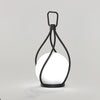 Modern Rechargeable LED Orb Lantern Portable Stainless Steel Table Lamp for Indoor Outdoor Use
