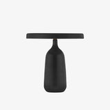 Eddy Modern Marble Base Table Lamp with Adjustable Steel Shade and Integrated LED