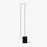 Minimalist Linear LED Standing Floor Lamp for Modern Living Room and Bedroom Reading