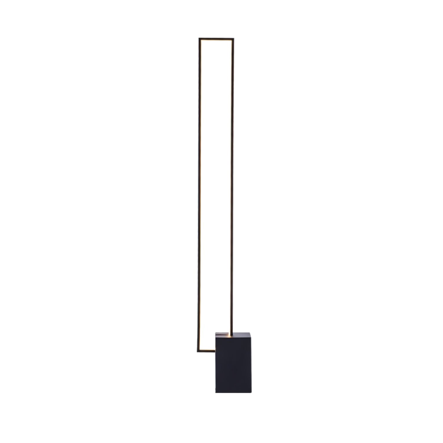 Minimalist Linear LED Standing Floor Lamp for Modern Living Room and Bedroom Reading