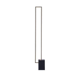 Minimalist Linear LED Standing Floor Lamp for Modern Living Room and Bedroom Reading