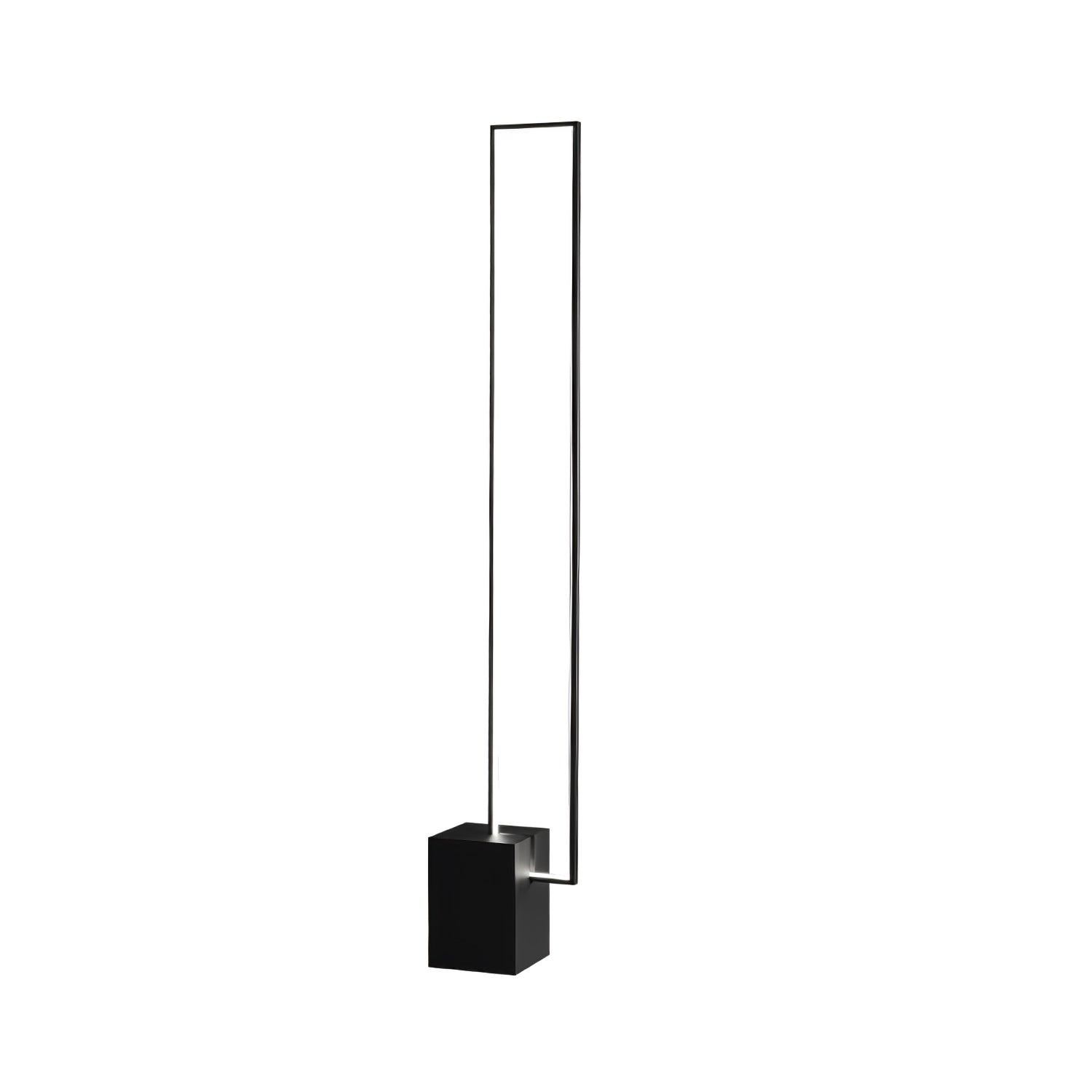 Minimalist Linear LED Standing Floor Lamp for Modern Living Room and Bedroom Reading