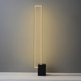 Minimalist Linear LED Standing Floor Lamp for Modern Living Room and Bedroom Reading