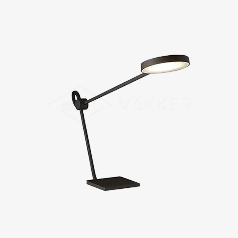 Modern Architectural Geometric LED Table Lamp for Contemporary Home Office and Living Spaces