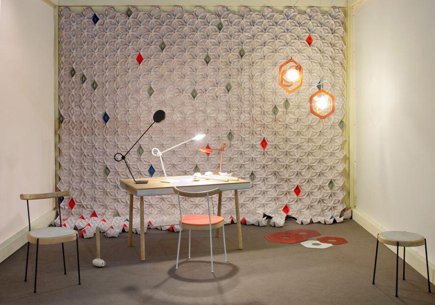 Modern Architectural Geometric LED Table Lamp for Contemporary Home Office and Living Spaces