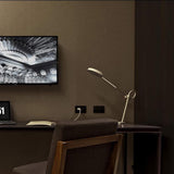 Modern Architectural Geometric LED Table Lamp for Contemporary Home Office and Living Spaces