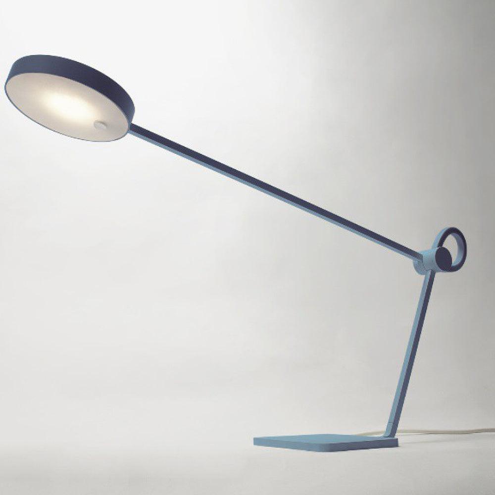 Modern Architectural Geometric LED Table Lamp for Contemporary Home Office and Living Spaces