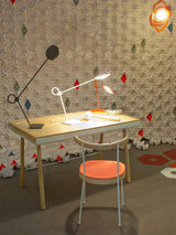 Modern Architectural Geometric LED Table Lamp for Contemporary Home Office and Living Spaces