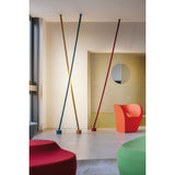 Modern Flexible Textile Floor to Ceiling LED Lamp Tension Based Adjustable Strip Lighting