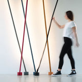 Modern Flexible Textile Floor to Ceiling LED Lamp Tension Based Adjustable Strip Lighting