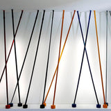 Modern Flexible Textile Floor to Ceiling LED Lamp Tension Based Adjustable Strip Lighting