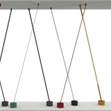 Modern Flexible Textile Floor to Ceiling LED Lamp Tension Based Adjustable Strip Lighting