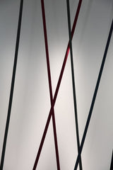 Modern Flexible Textile Floor to Ceiling LED Lamp Tension Based Adjustable Strip Lighting