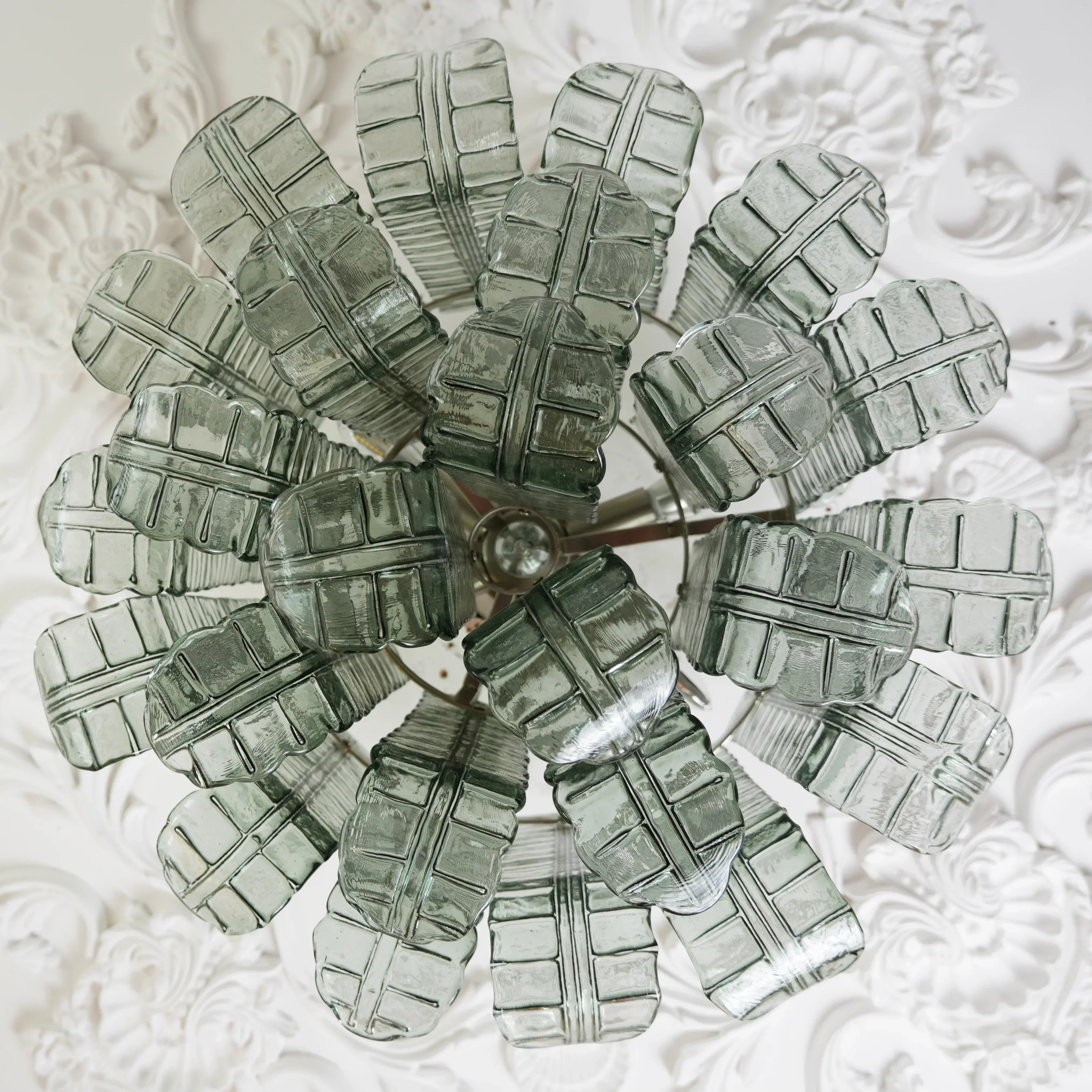 handcrafted-green-murano-leaf-glass-flush-mount-ceiling-lamp-for-luxury-interiors