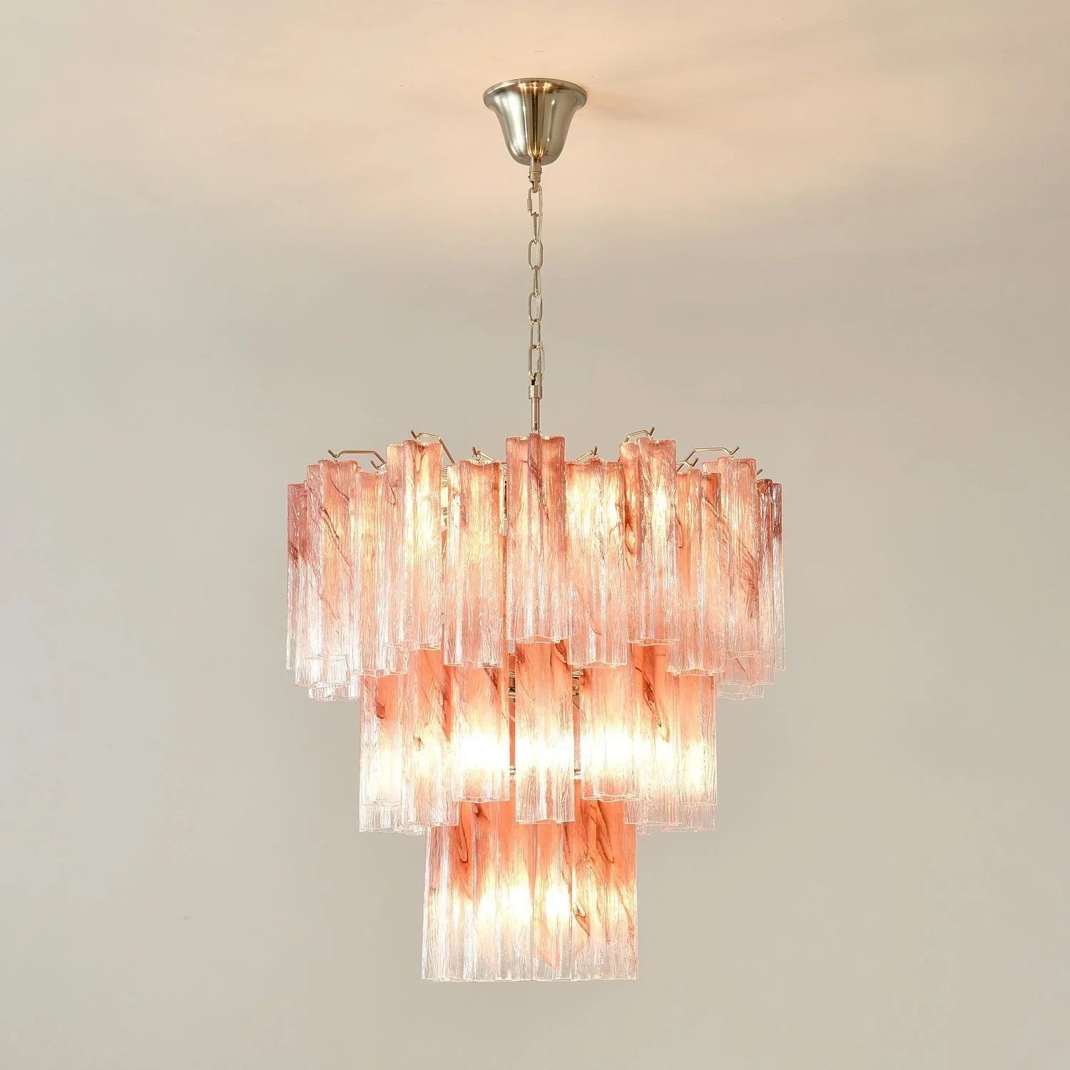 luxury-murano-pink-star-glass-chandelier-rose-gold-and-chrome-finish-ceiling-light