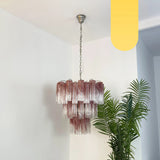 luxury-murano-pink-star-glass-chandelier-rose-gold-and-chrome-finish-ceiling-light