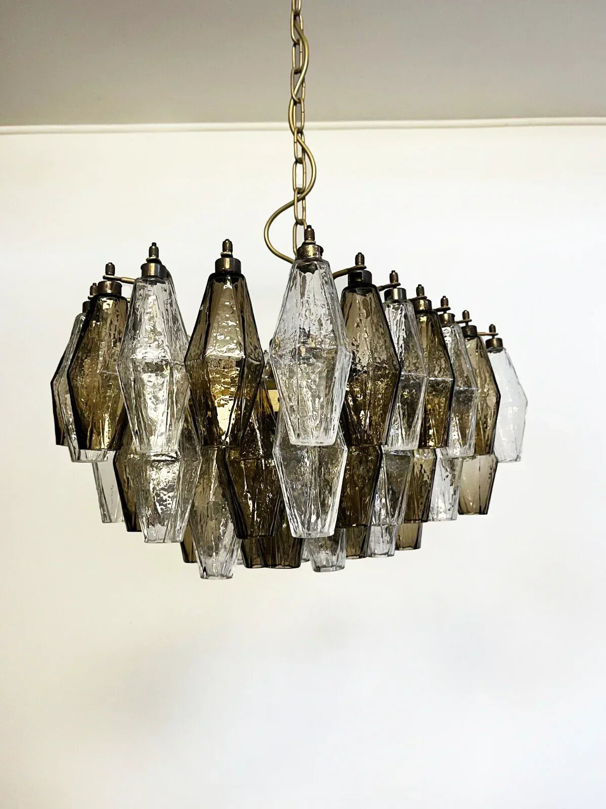 murano-poliedri-smoked-glass-chandelier-luxury-transparent-pendant-lighting-fixture