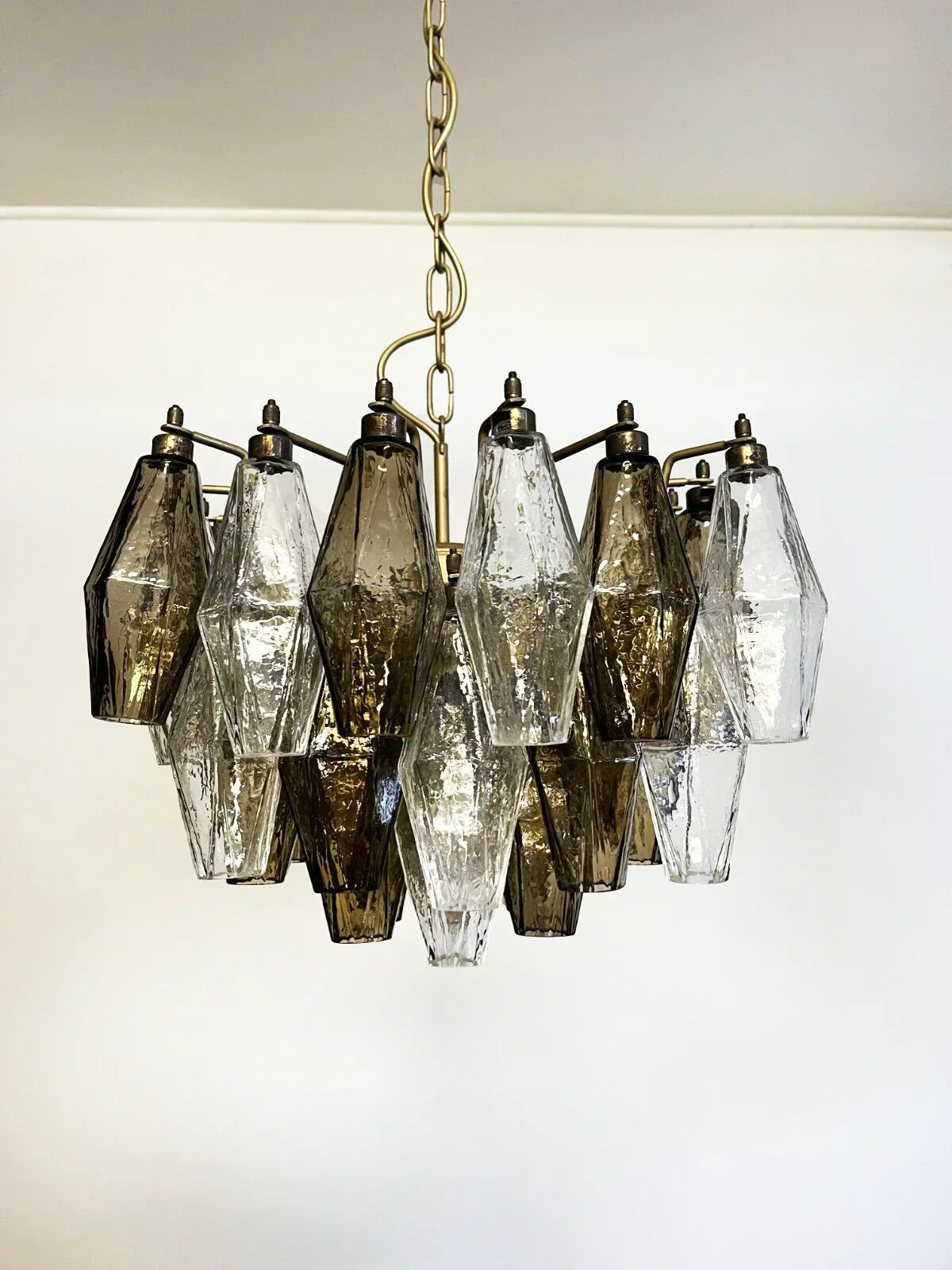 murano-poliedri-smoked-glass-chandelier-luxury-transparent-pendant-lighting-fixture