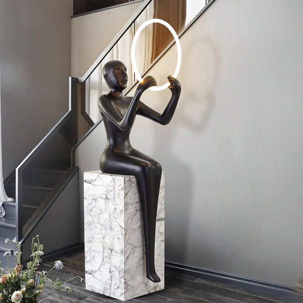 elena-artistic-humanoid-floor-lamp-with-integrated-led-ring-and-marble-base