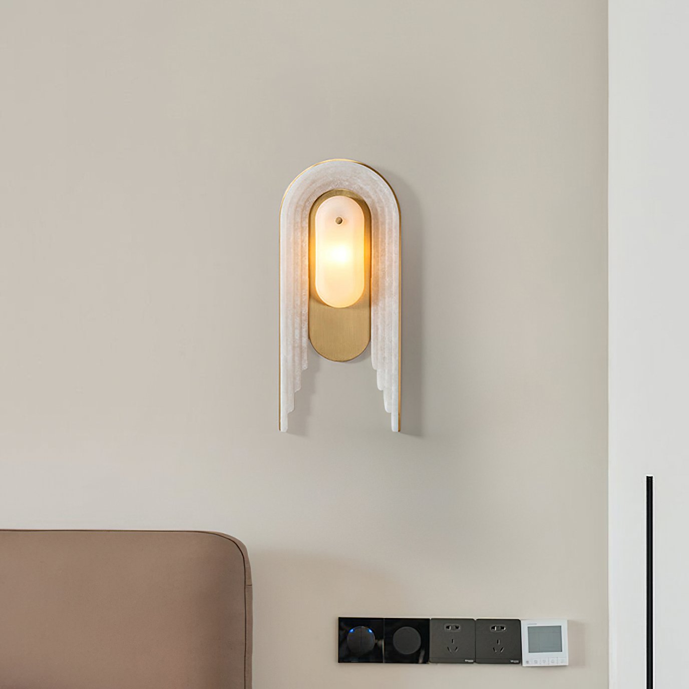 modern-alabaster-and-gold-brass-wall-sconce-lighting-for-bedroom-living-room-hallway
