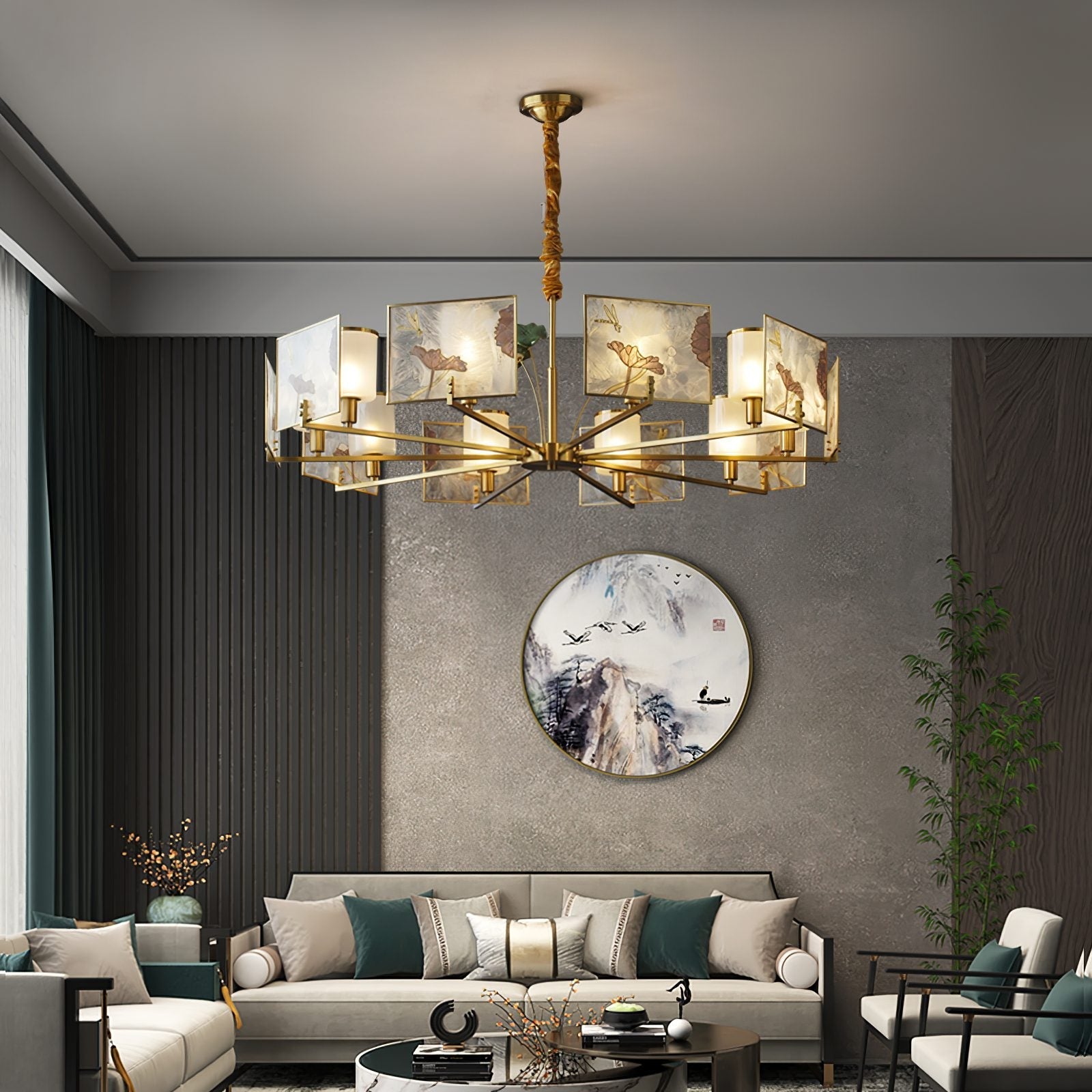 enamel-lotus-flower-brass-chandelier-hand-painted-gold-pendant-light-for-dining-room