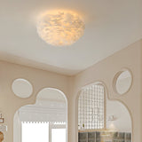 Modern Goose Feather Ceiling Lamp for Bedroom and Living Room Decor
